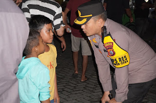 Pastikan Keamanan Car Free Nigt Kondusif, Kapolres Turun Langsung Patroli Jalan Kaki 